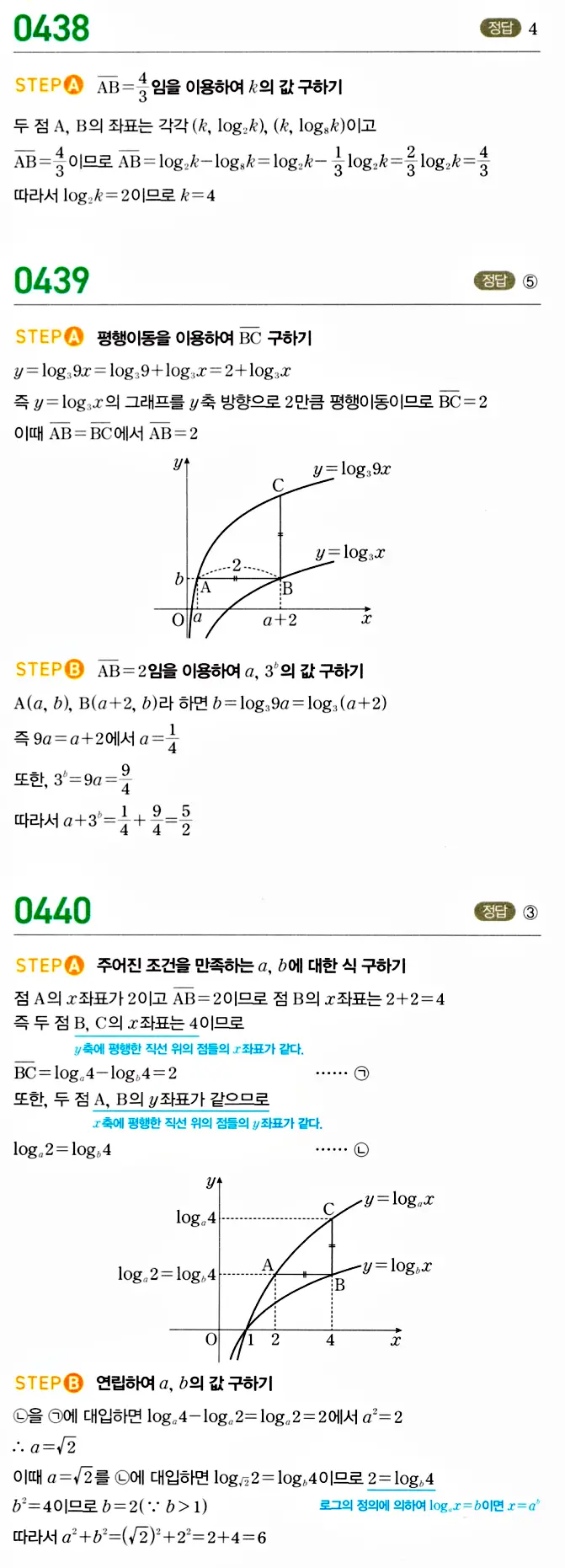 마플시너지 대수 답지 401-450번 26