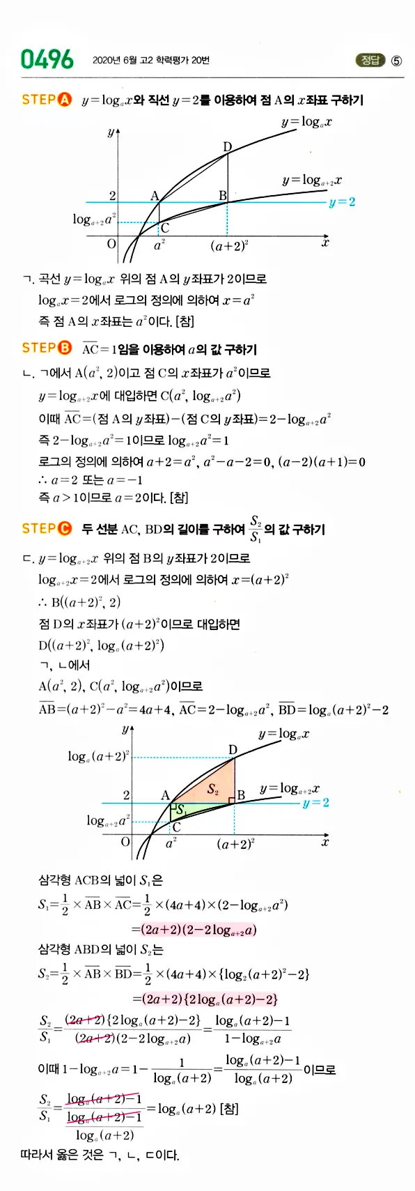 마플시너지 대수 답지 451-500번 41