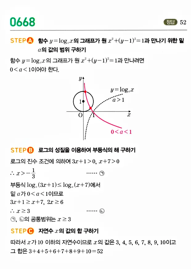마플시너지 대수 답지 651-700번 12