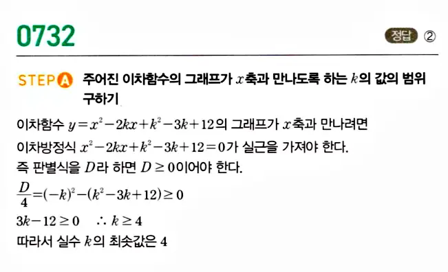마플시너지 공통수학1 답지 해설