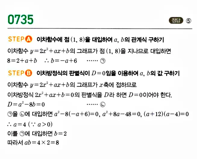 마플시너지 공통수학1 답지 해설