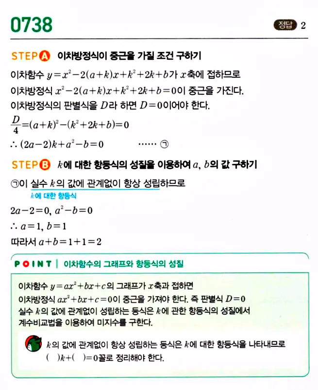 마플시너지 공통수학1 답지 해설