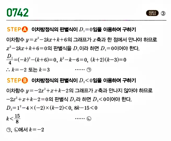 마플시너지 공통수학1 답지 해설