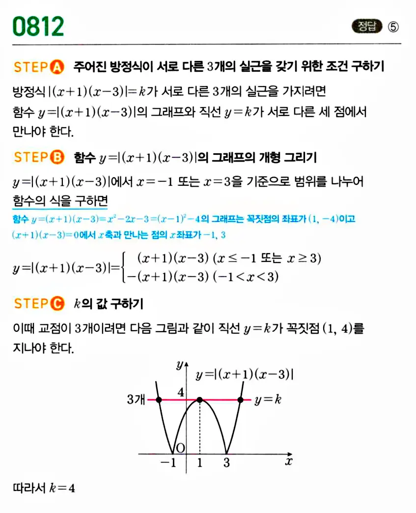 마플시너지 공통수학1 답지 810번대