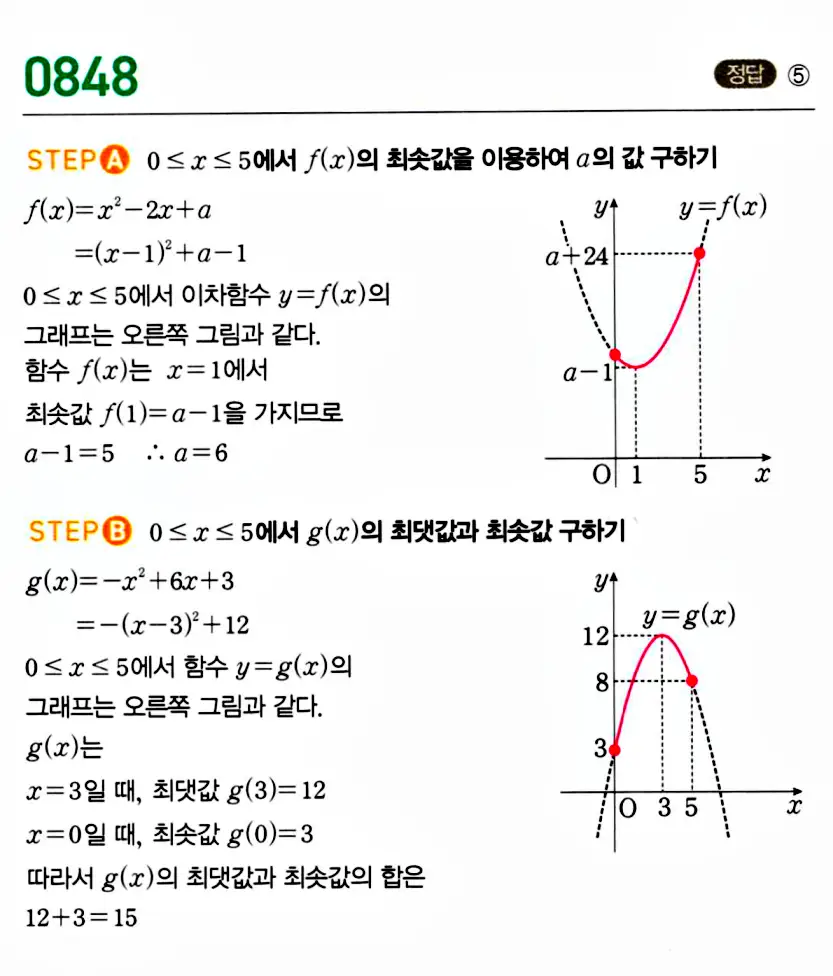 마플시너지 공통수학1 답지 해설