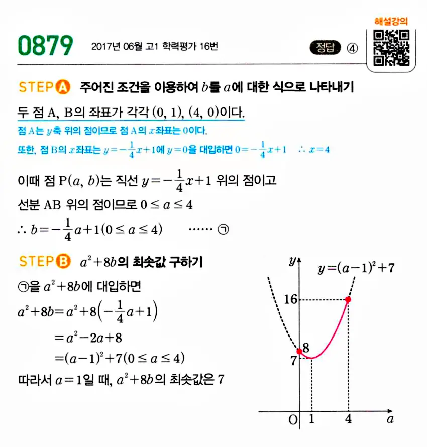 마플시너지 공통수학1 답지 해설