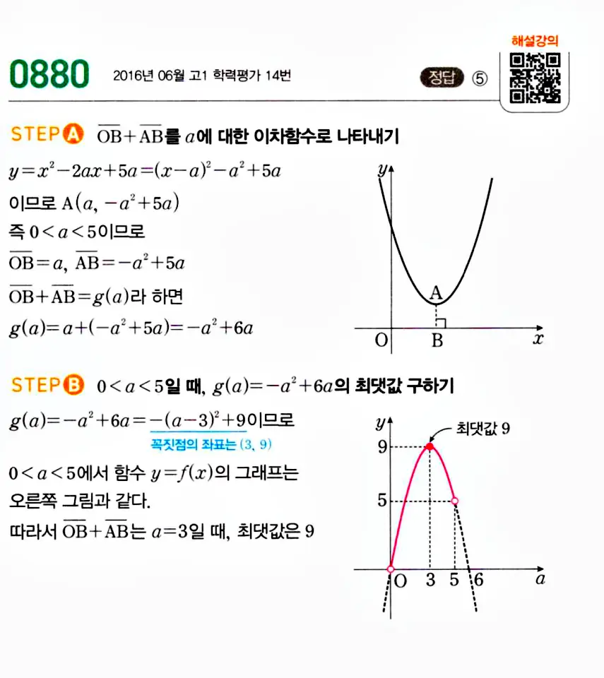 마플시너지 공통수학1 답지 해설