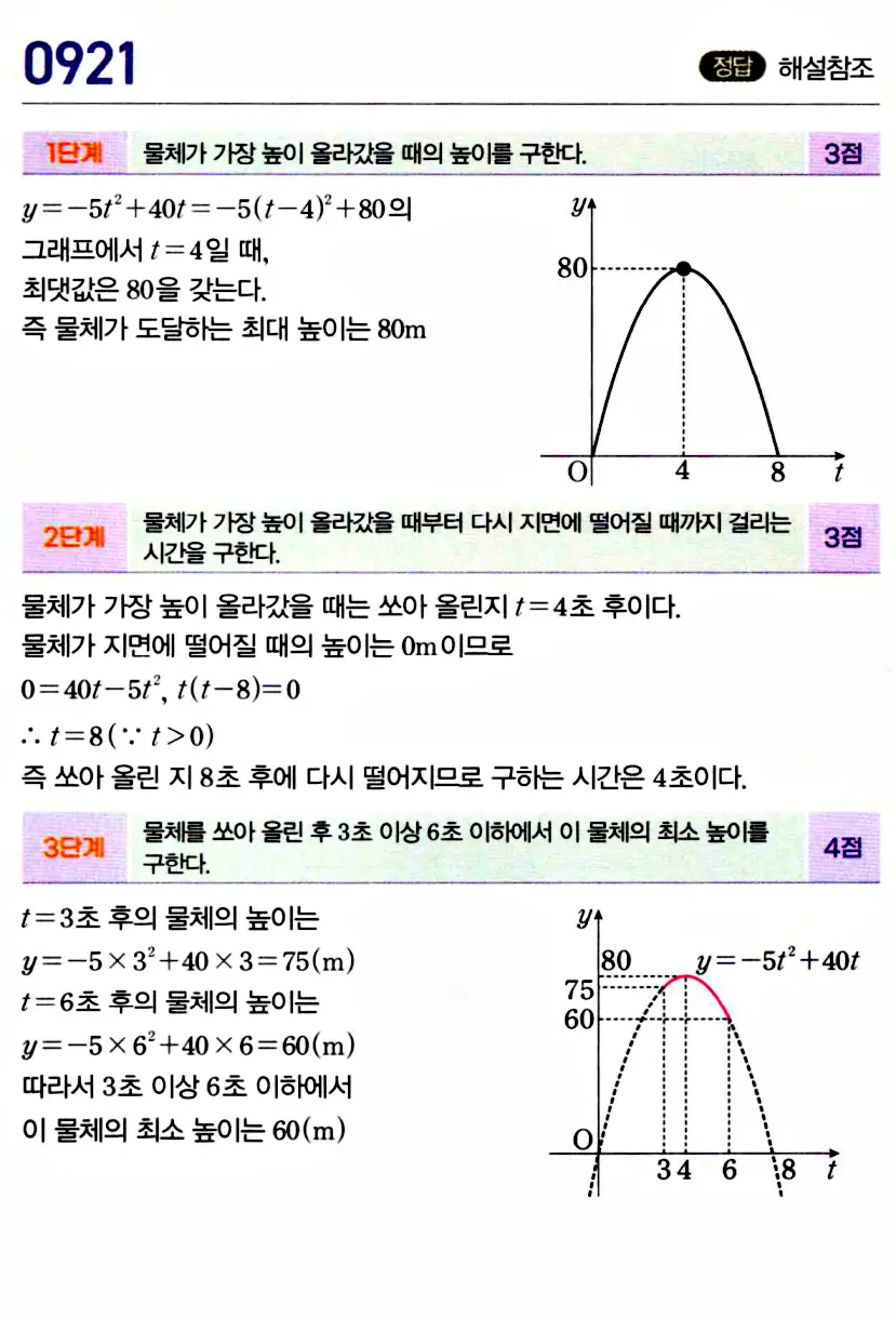 마플시너지 공통수학1 답지 해설