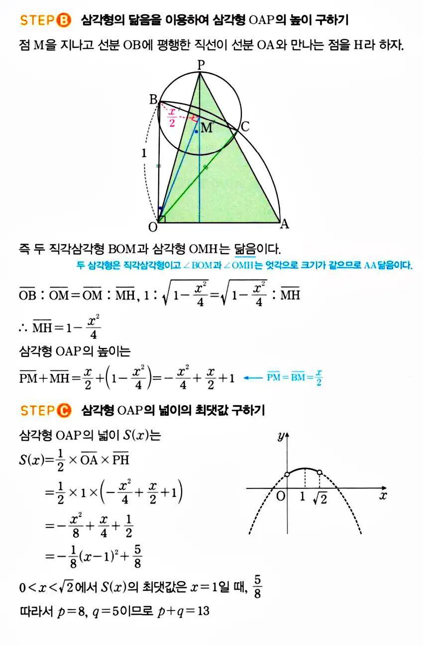 마플시너지 공통수학1 답지 해설