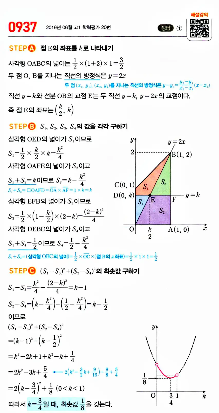 마플시너지 공통수학1 답지 해설