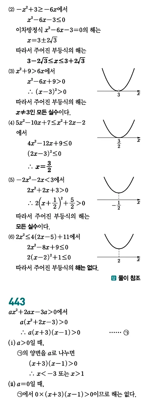 개념원리 공통수학1 답지 206페이지