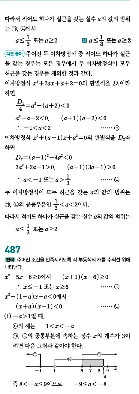 개념원리 공통수학1 답지 229페이지