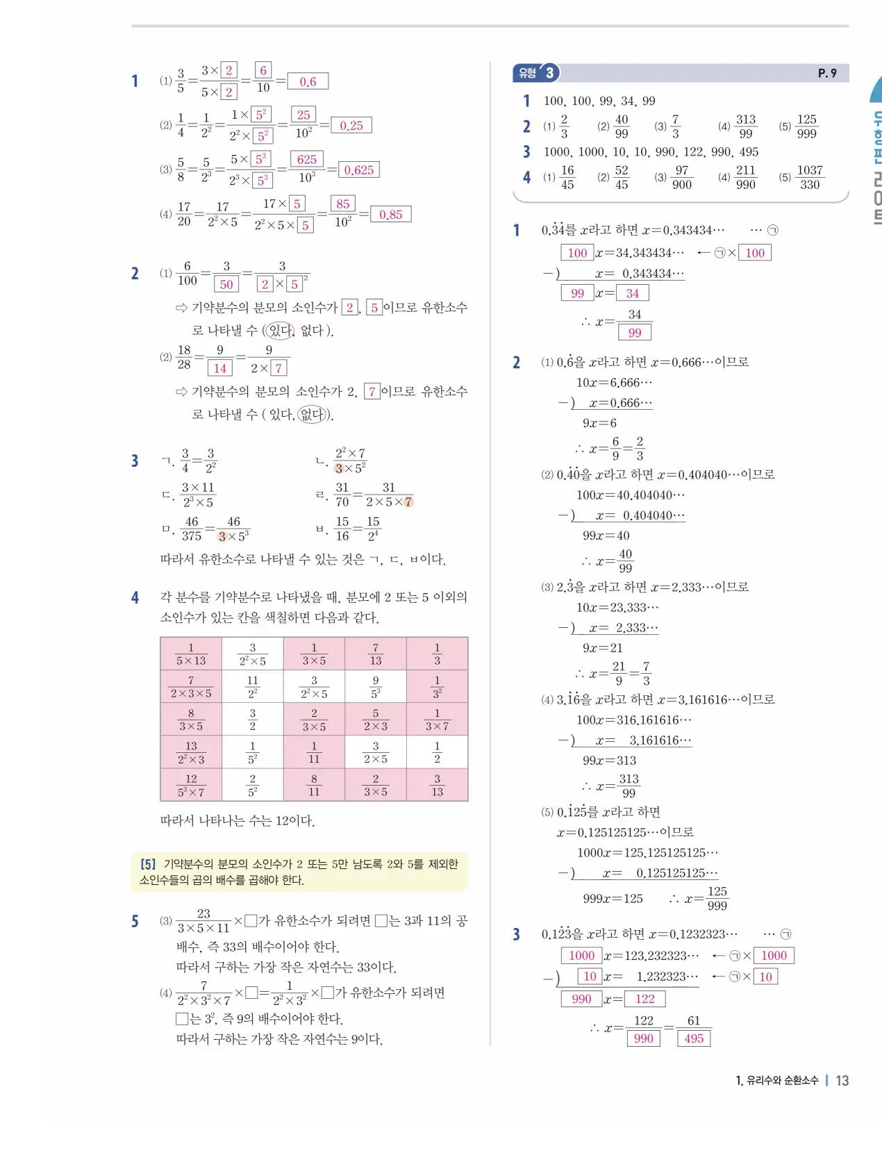 개념플러스유형 개념편 라이트 2-1 답지 93
