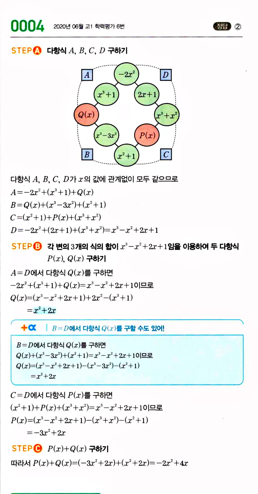 마플시너지 공통수학 답지 4