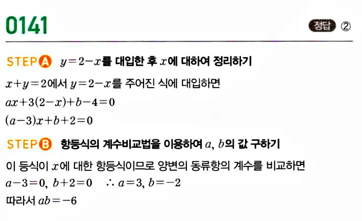 마플시너지 공통수학1 답지 해설