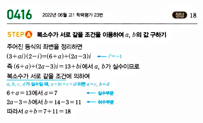 마플시너지 공통수학1 답지 해설