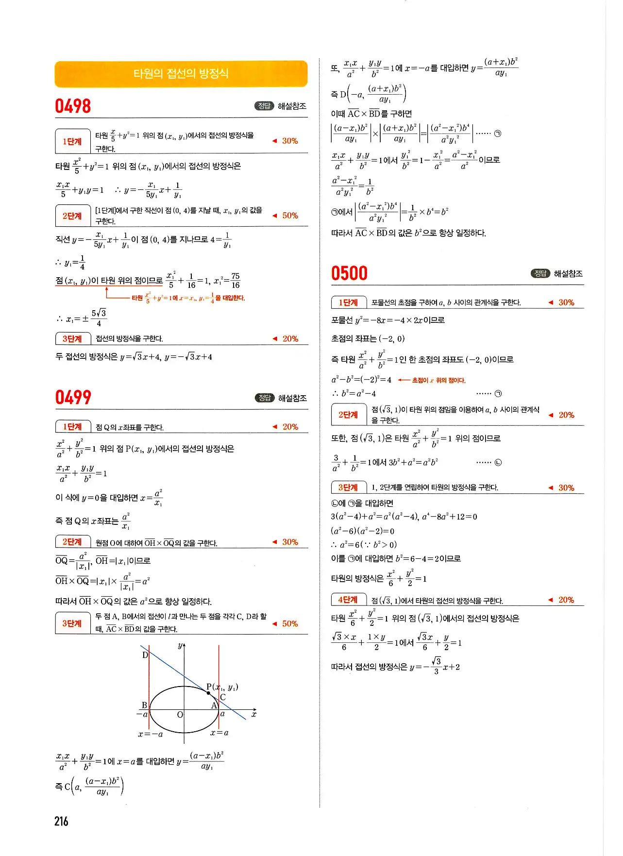 마플시너지 기하 답지 216페이지