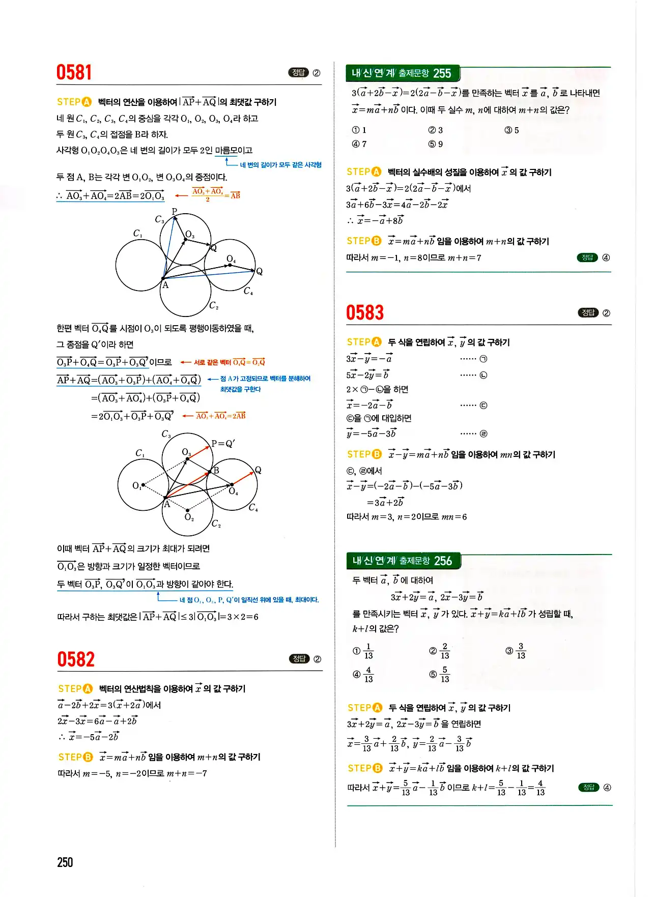 마플시너지 기하 답지 250페이지