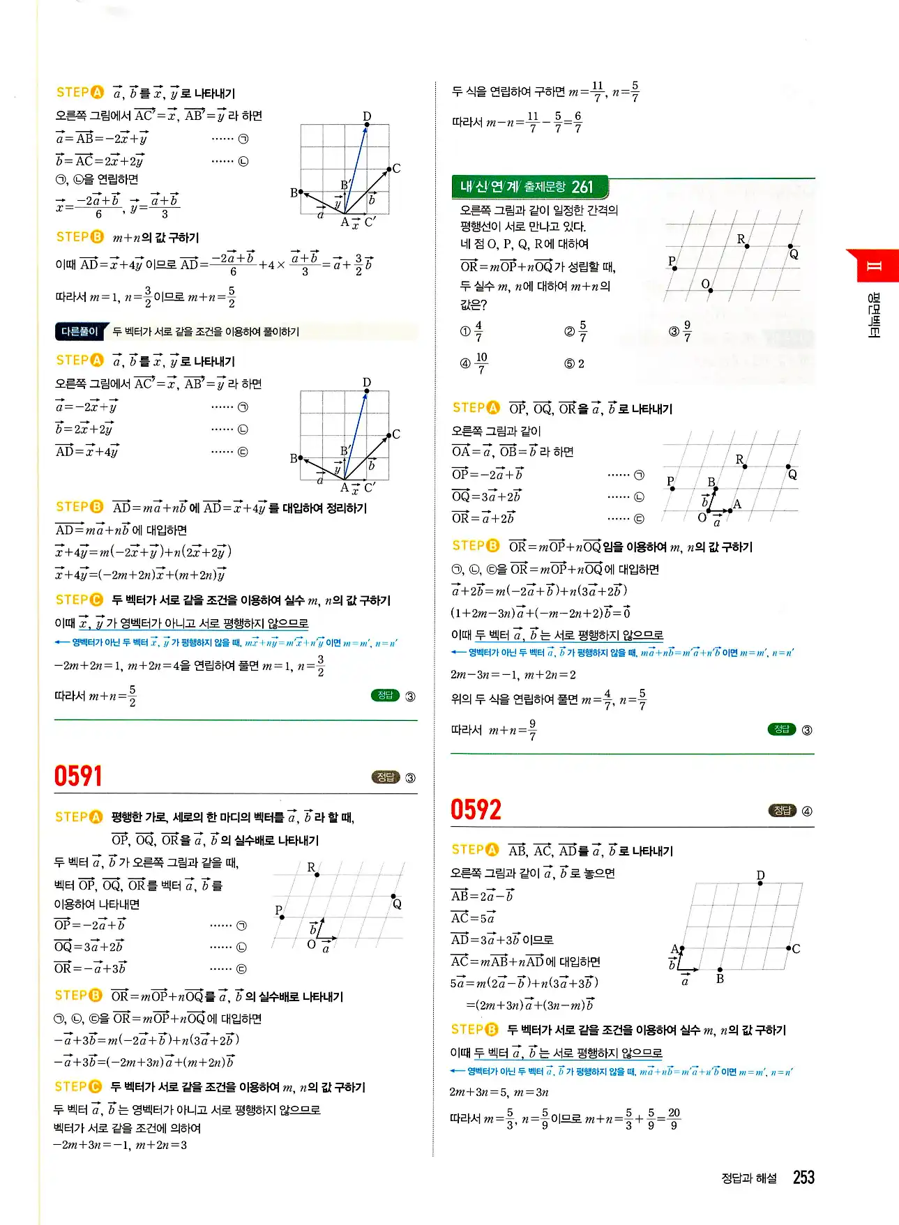 마플시너지 기하 답지 253페이지