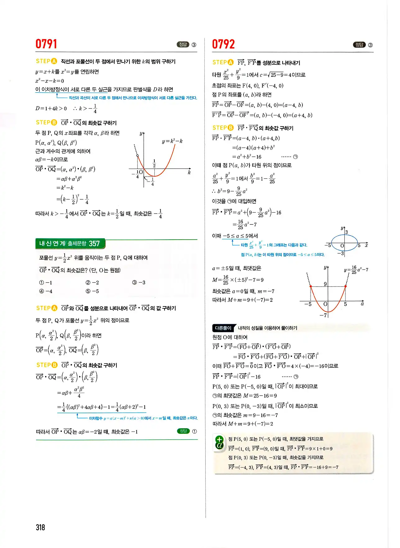 마플시너지 기하 답지 318페이지