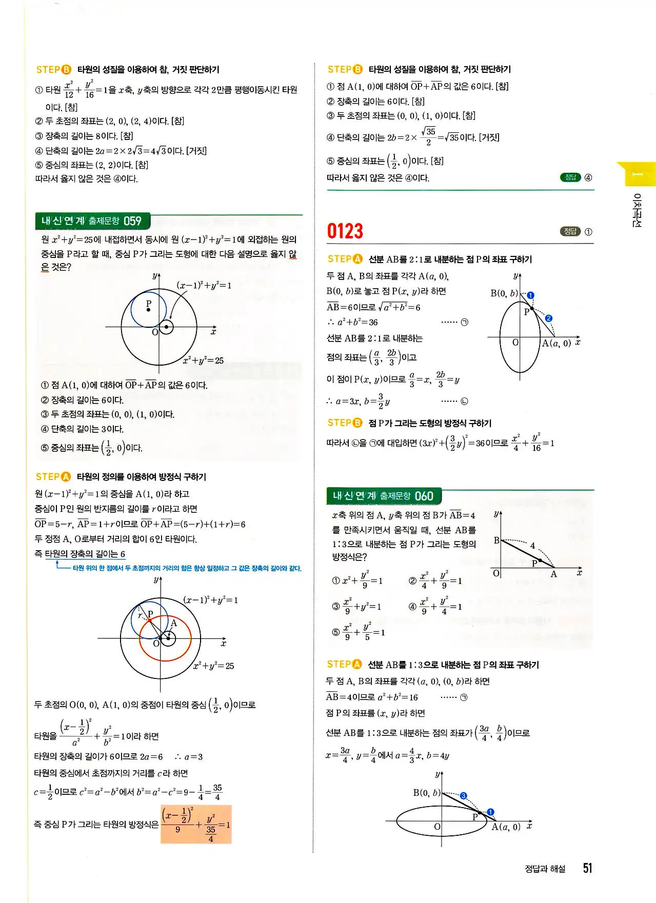 마플시너지 기하 답지 51페이지