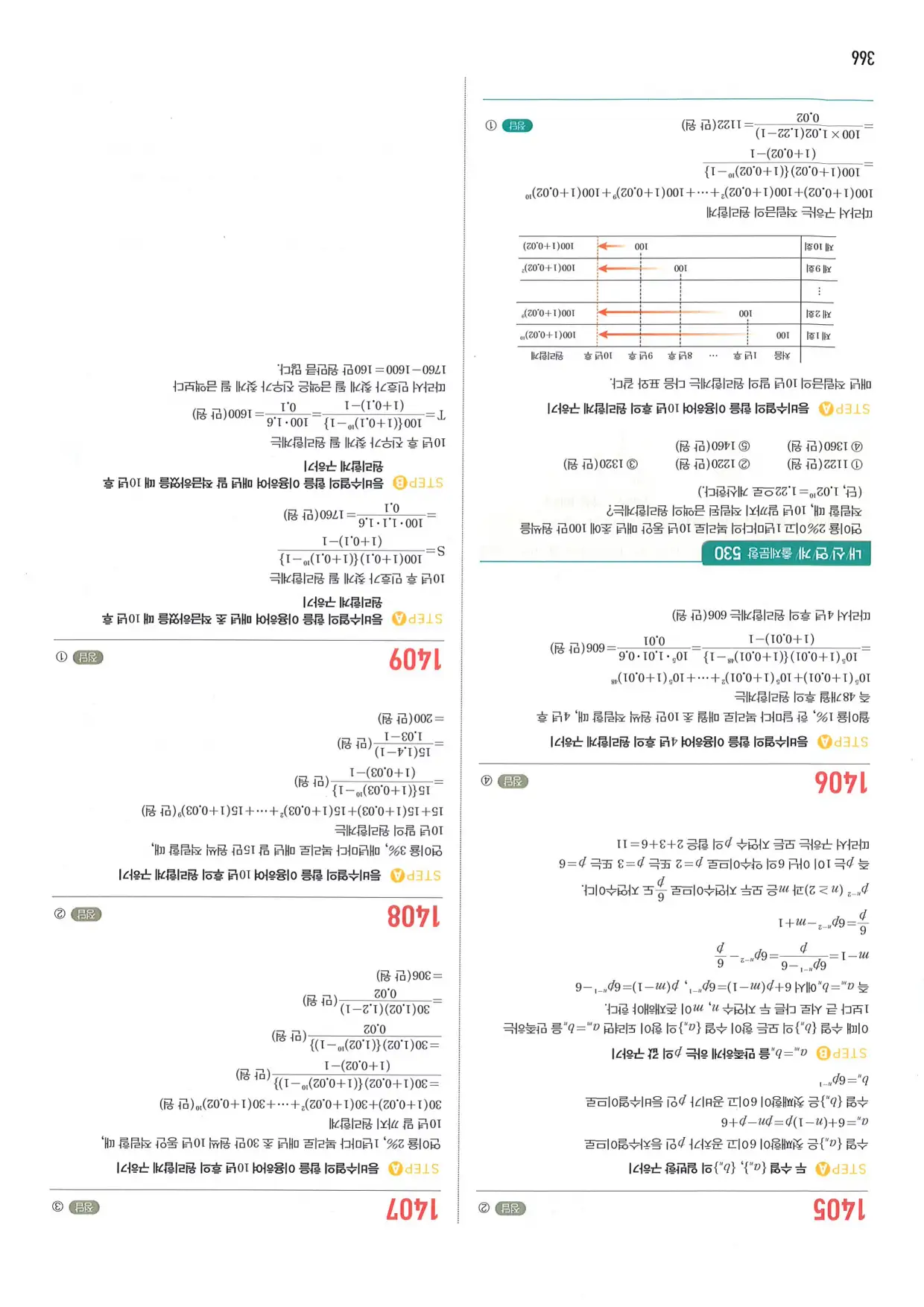 마플 시너지 수학1 답지 366페이지