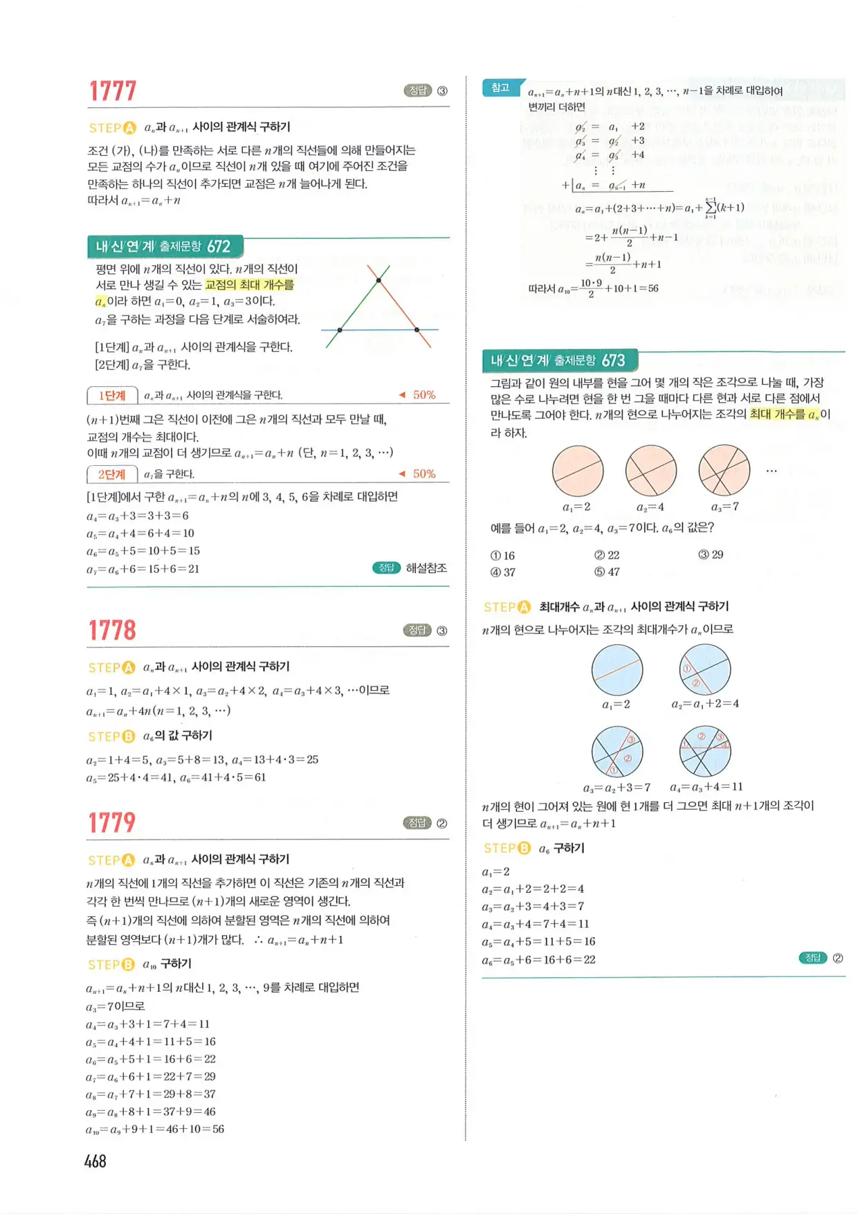 마플 시너지 수학1 답지 468페이지