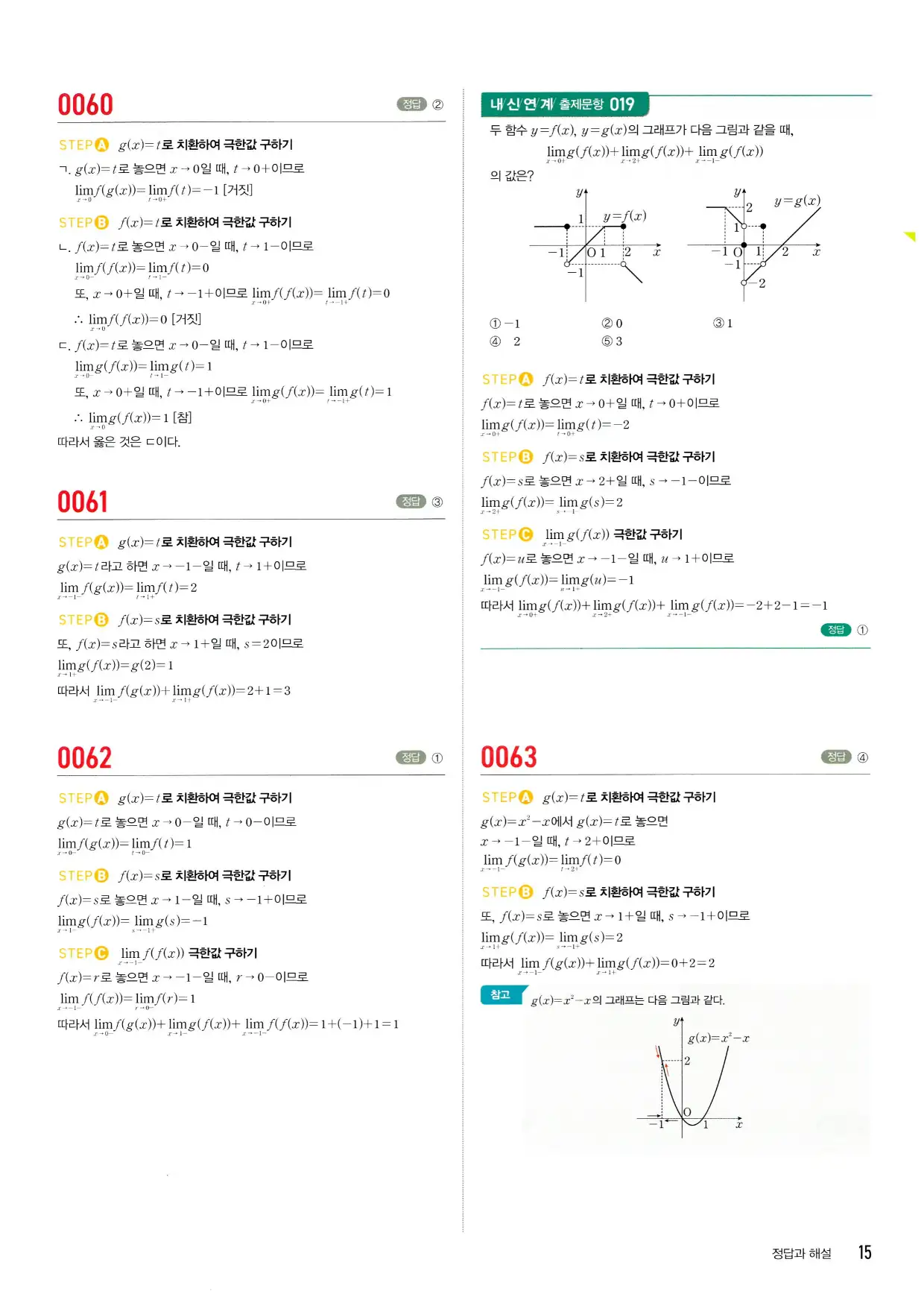 마플 시너지 수학2 답지 15페이지