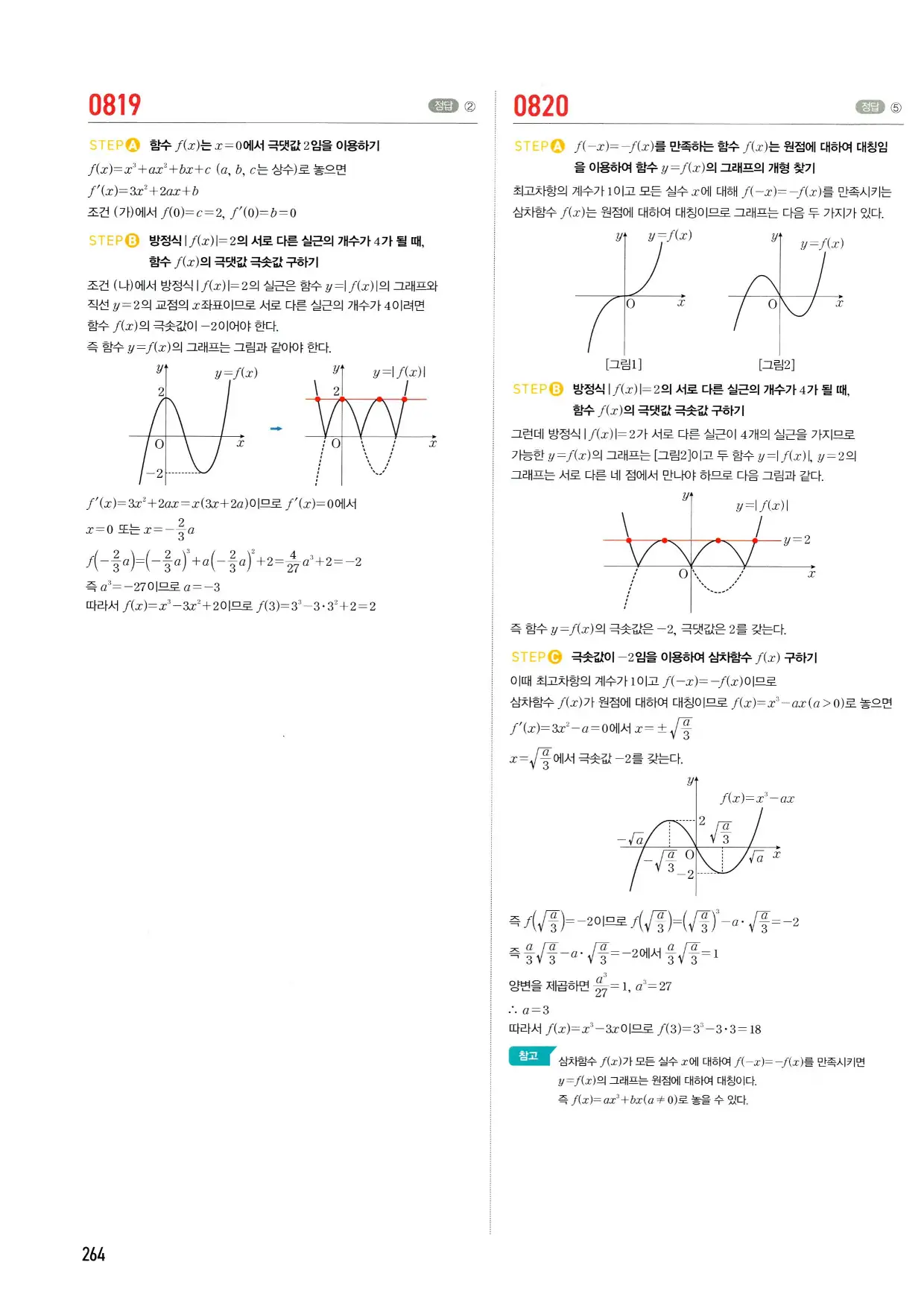 마플시너지 수학2 답지 264페이지