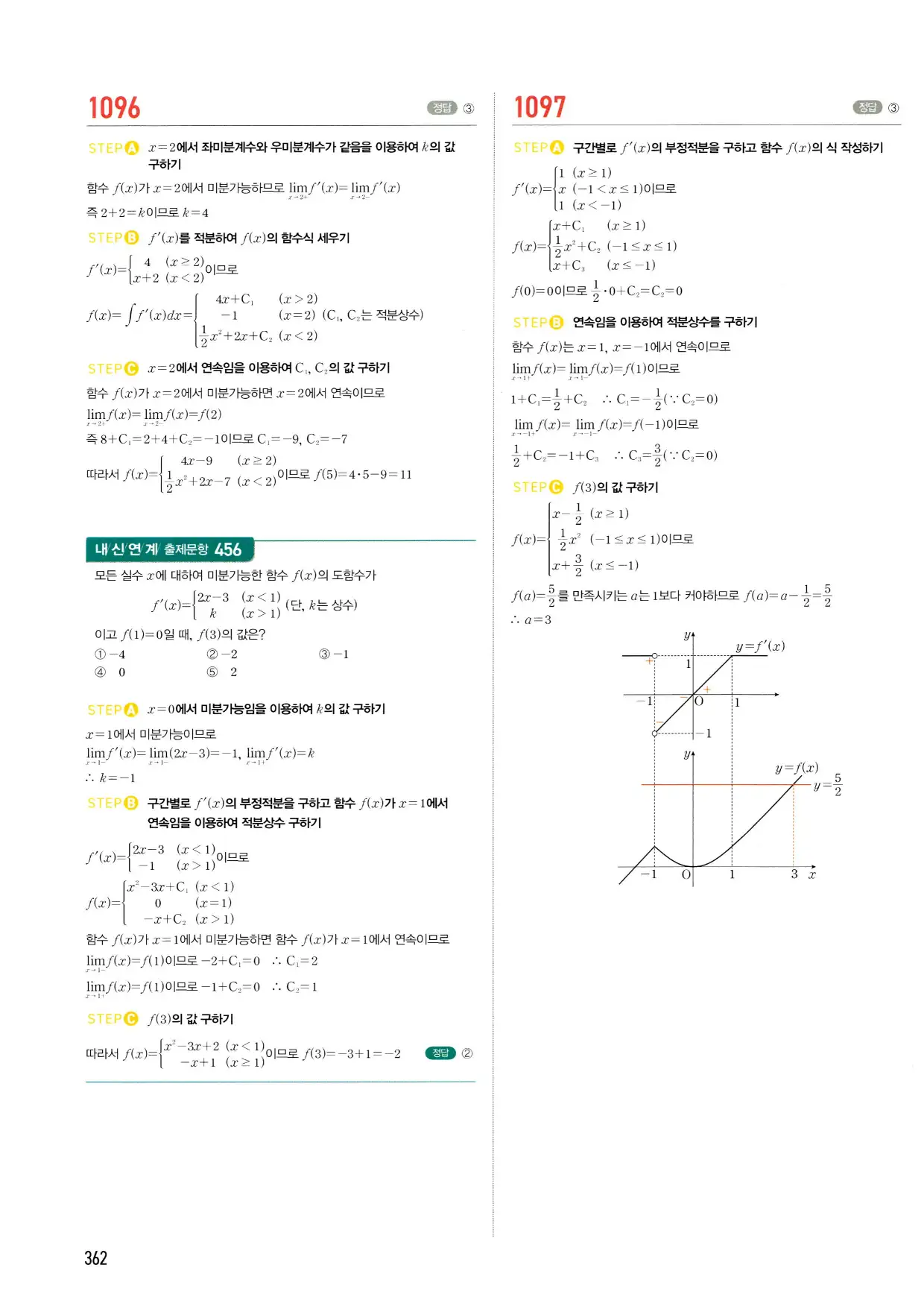 마플시너지 수학2 답지 362페이지