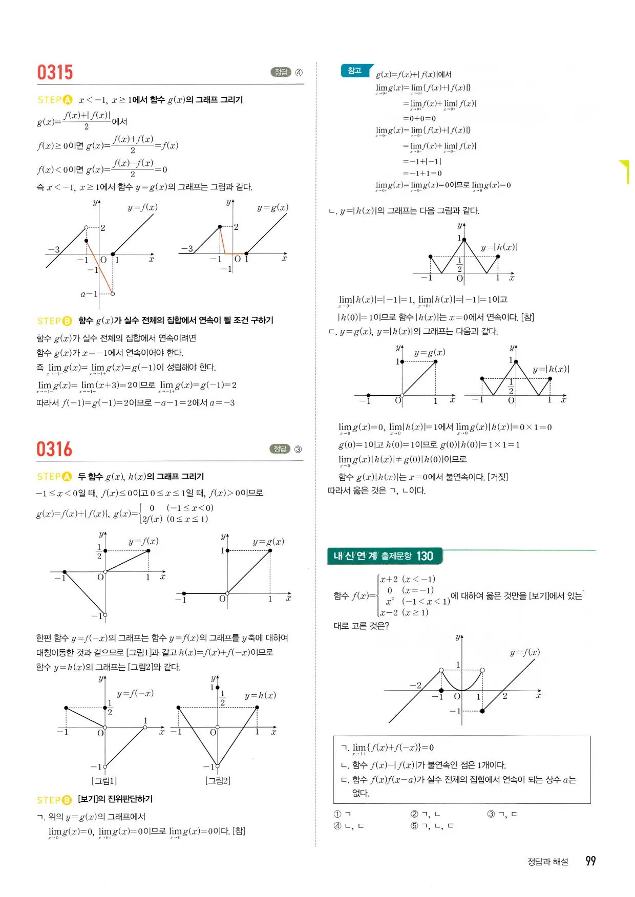 마플 시너지 수학2 답지 99페이지