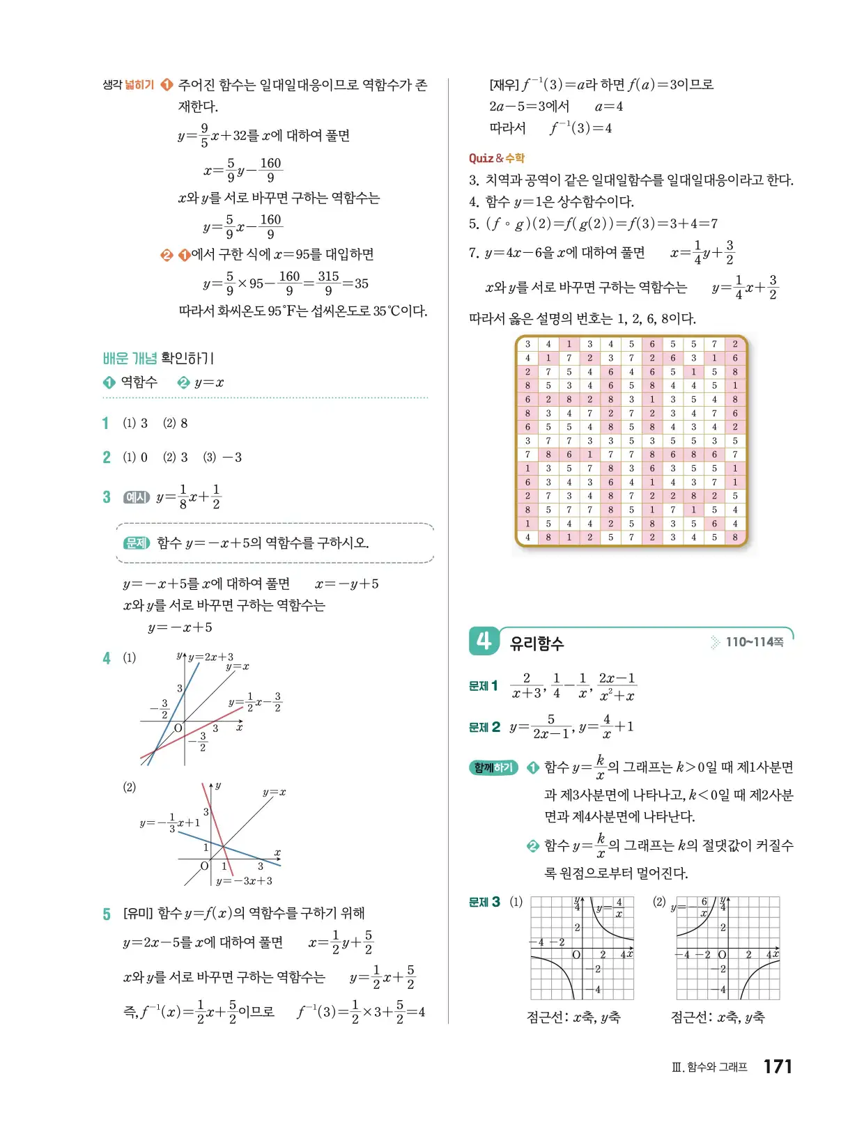 미래엔 기본수학2 답지 701p