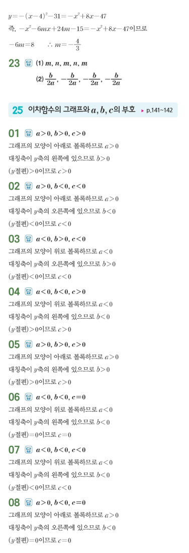 수력충전 공통수학1 답지 130