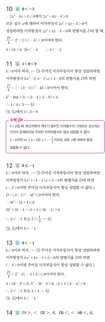 수력충전 공통수학1 답지 230