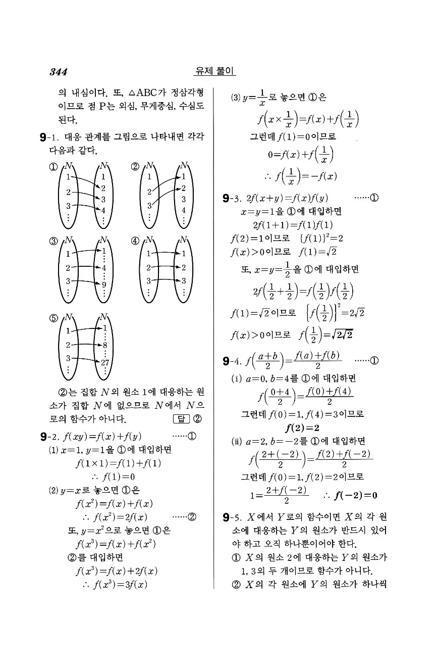 실력정석 공통수학2 답지 유제풀이 26