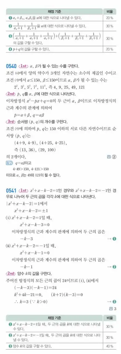 쎈공통수학1답지 147