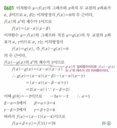 쎈공통수학1답지 하프 164