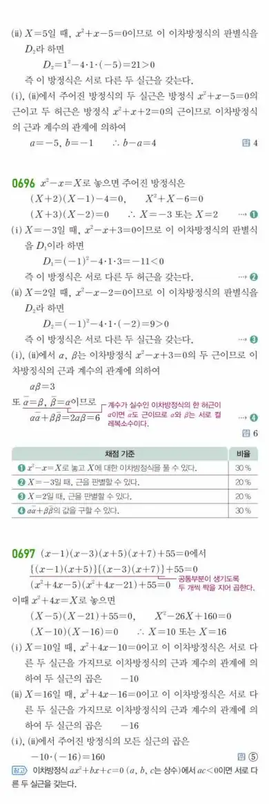 쎈공통수학1답지 하프 195