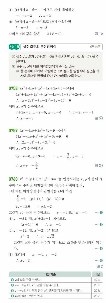 쎈공통수학1답지 하프 219