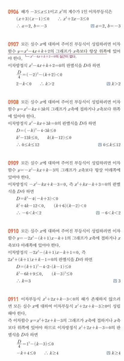 쎈공통수학1답지 하프 266