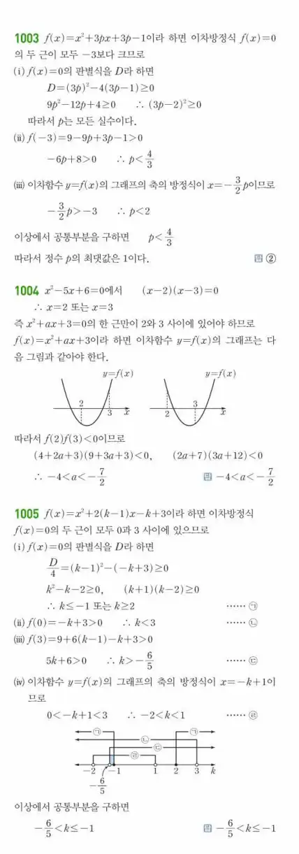 쎈공통수학1답지 하프 297