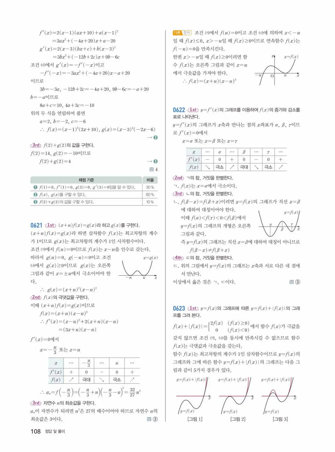 쎈미적분1답지 108페이지