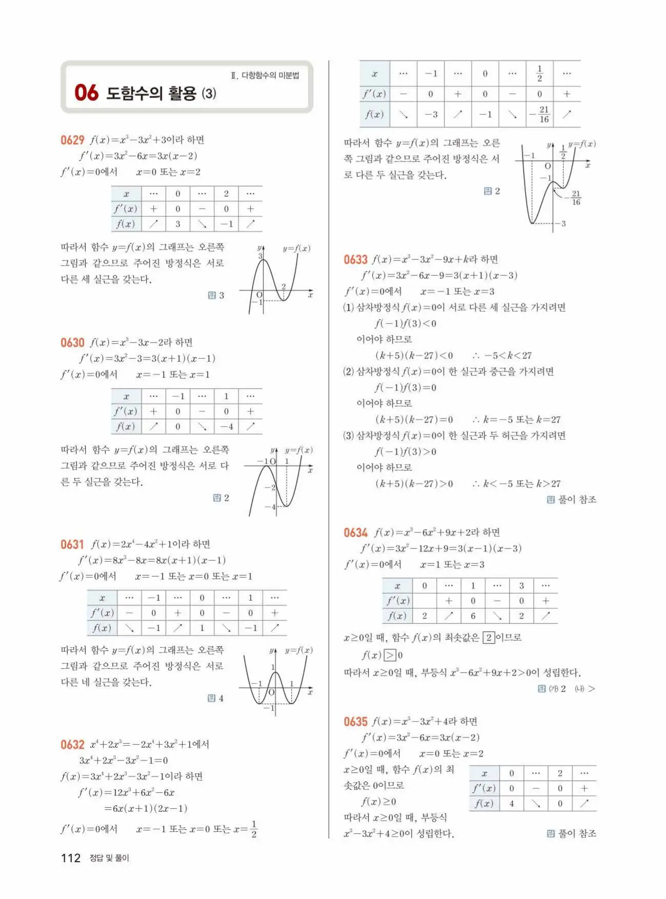 쎈미적분1답지 112페이지