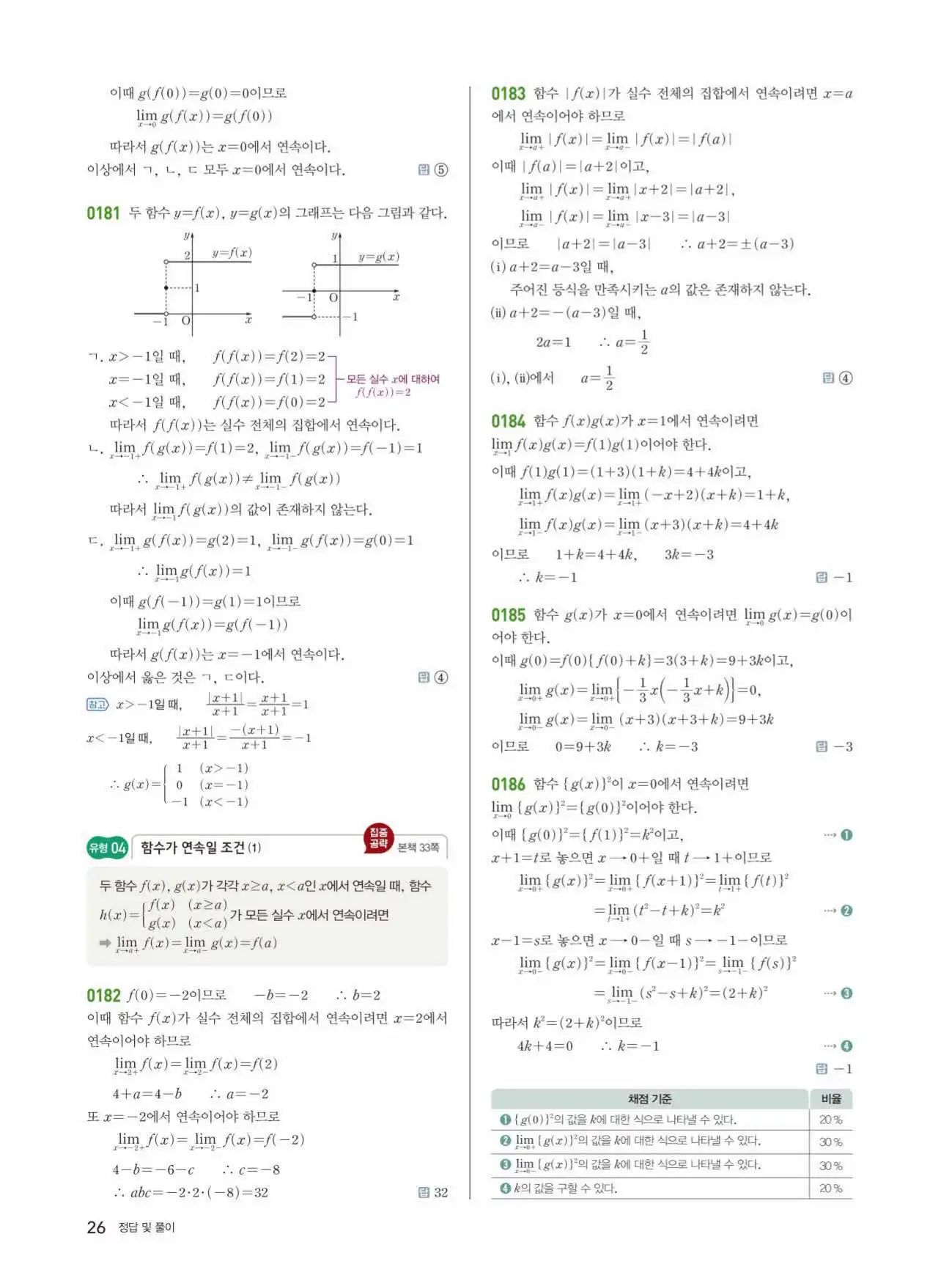 쎈미적분1답지 26페이지