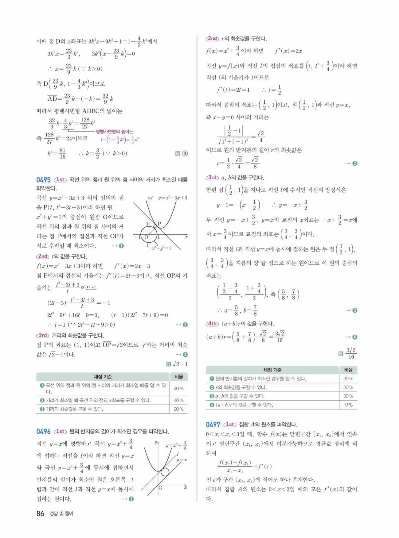 쎈미적분1답지 86페이지