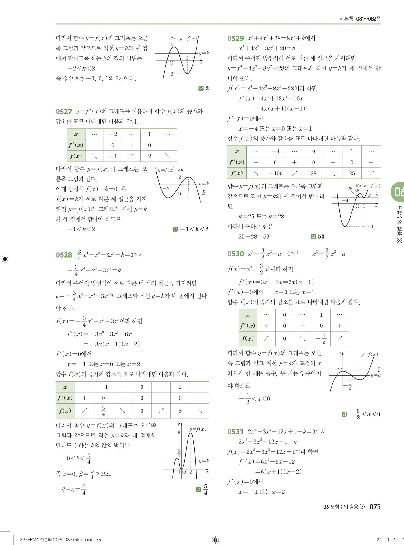 알피엠 미적분1 답지 75페이지