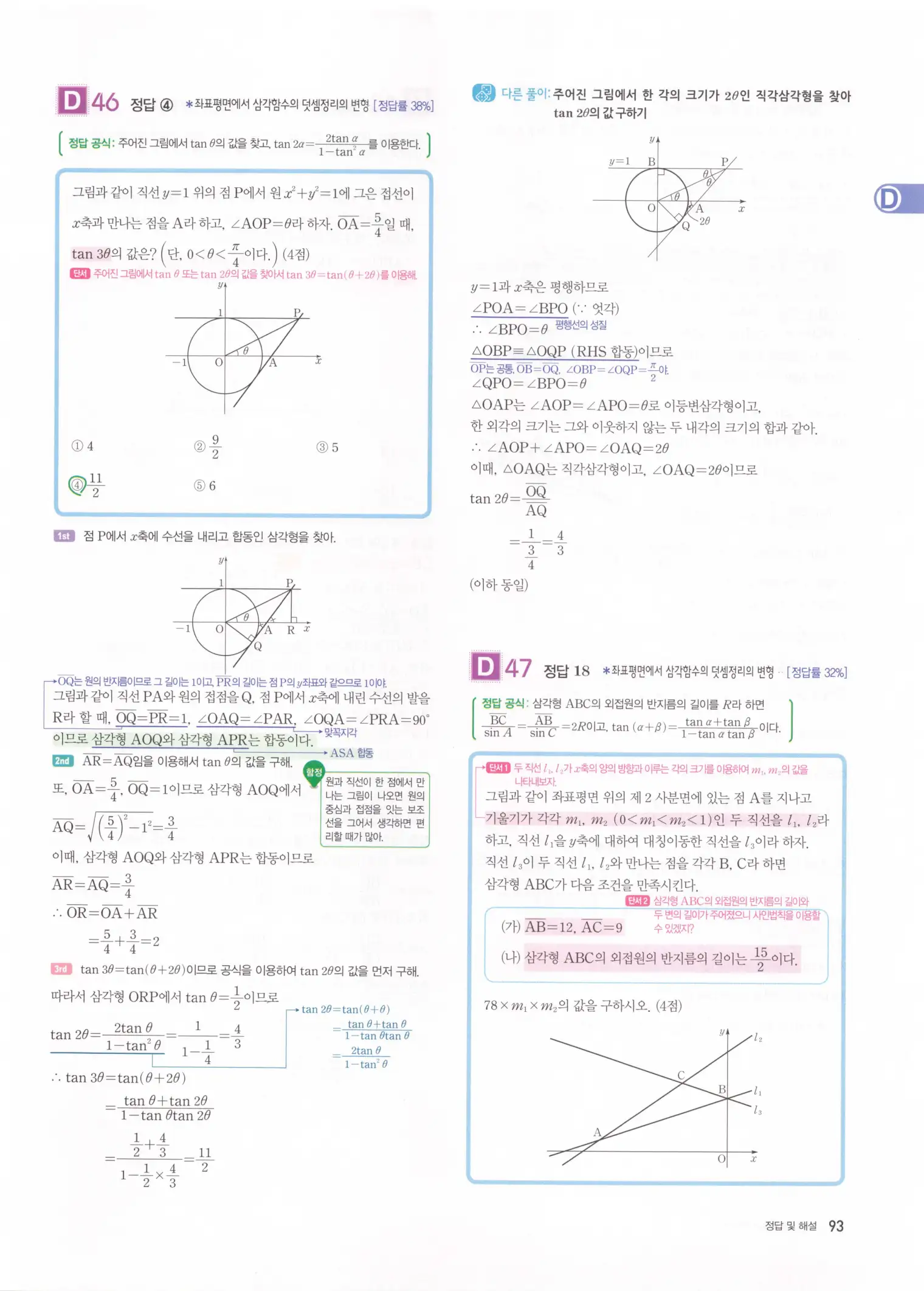 자이스토리 고2 미적분 해설 95