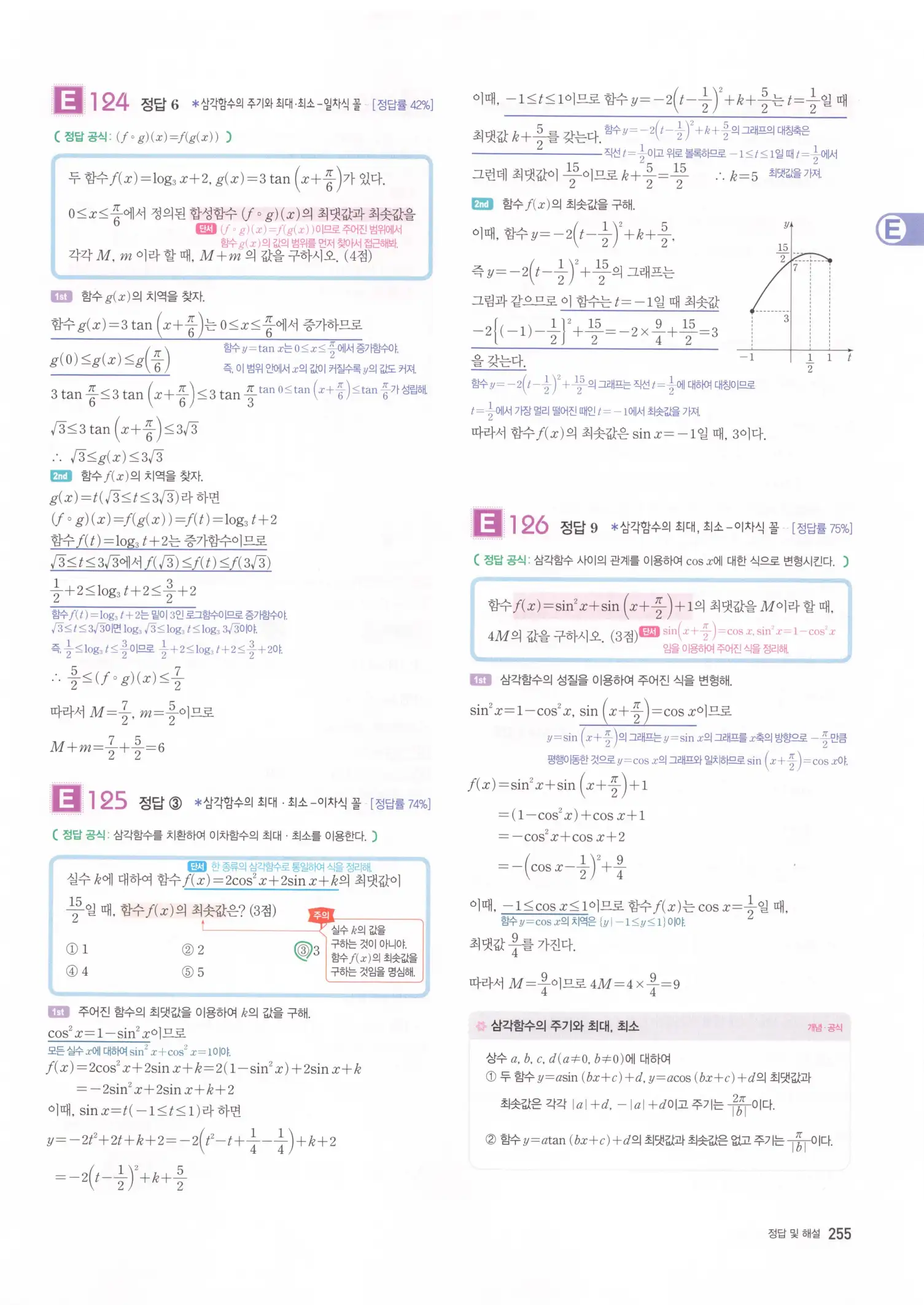 자이스토리 고2 수학1 해설 257