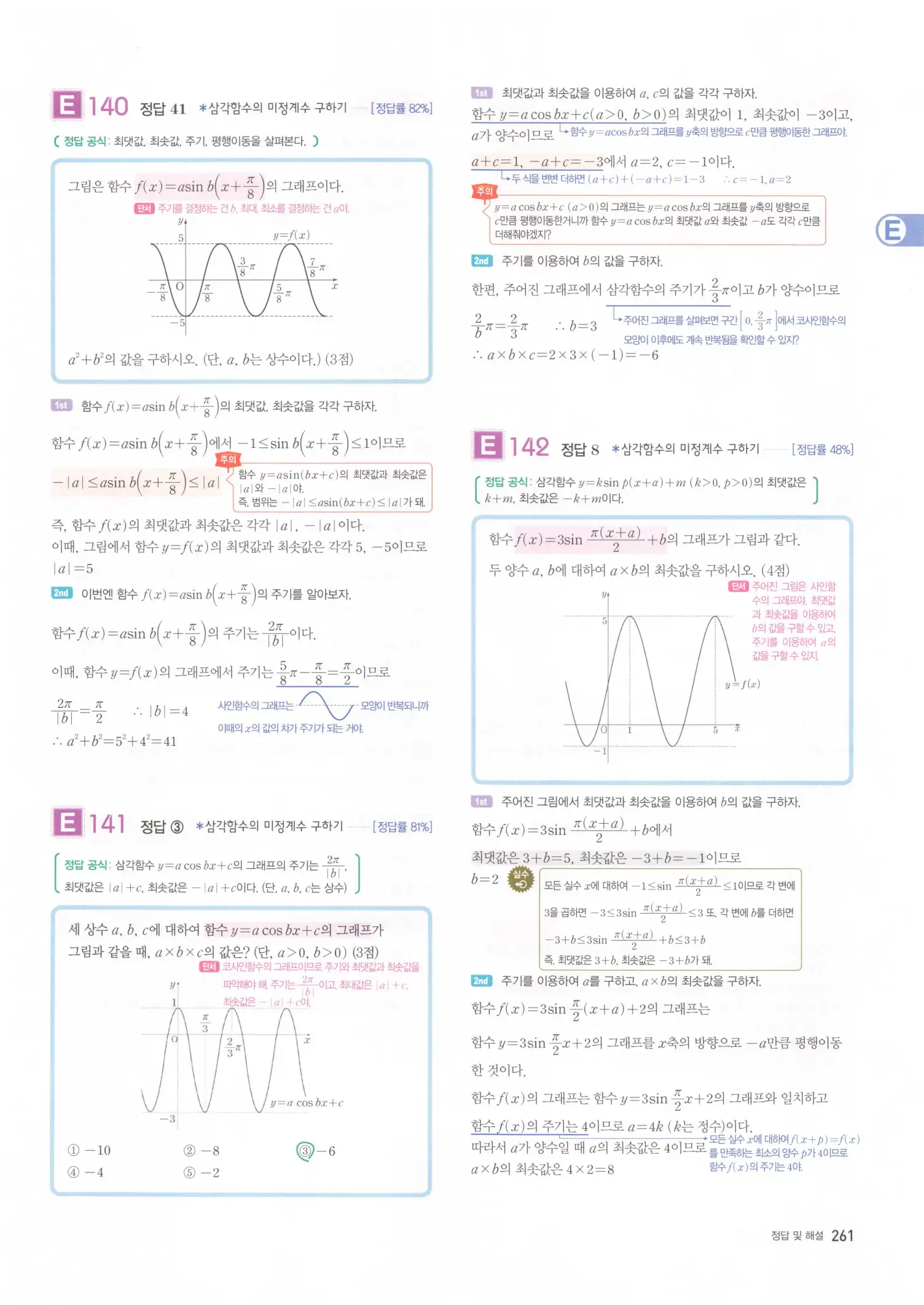 자이스토리 고2 수학1 해설 263