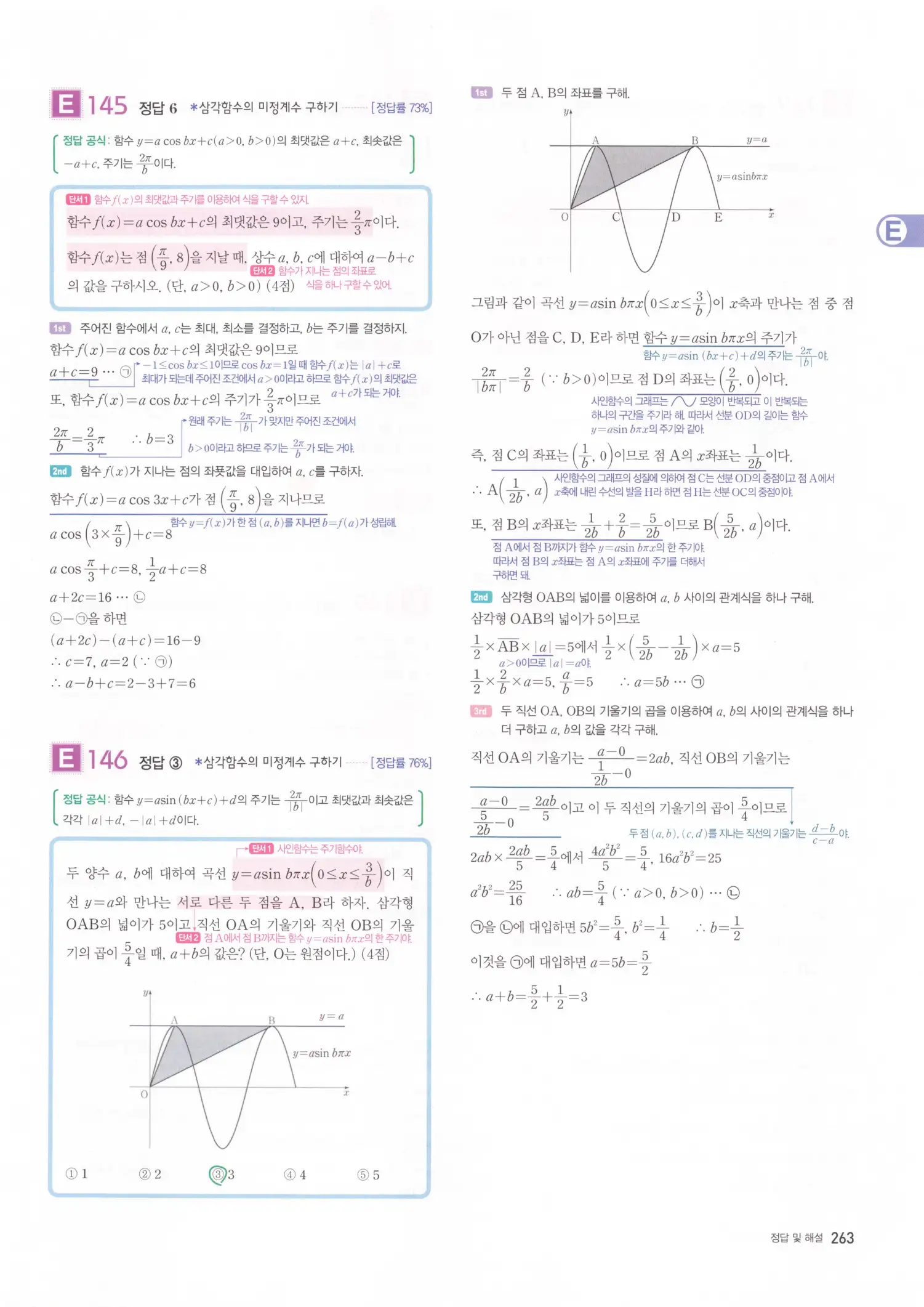 자이스토리 고2 수학1 해설 265